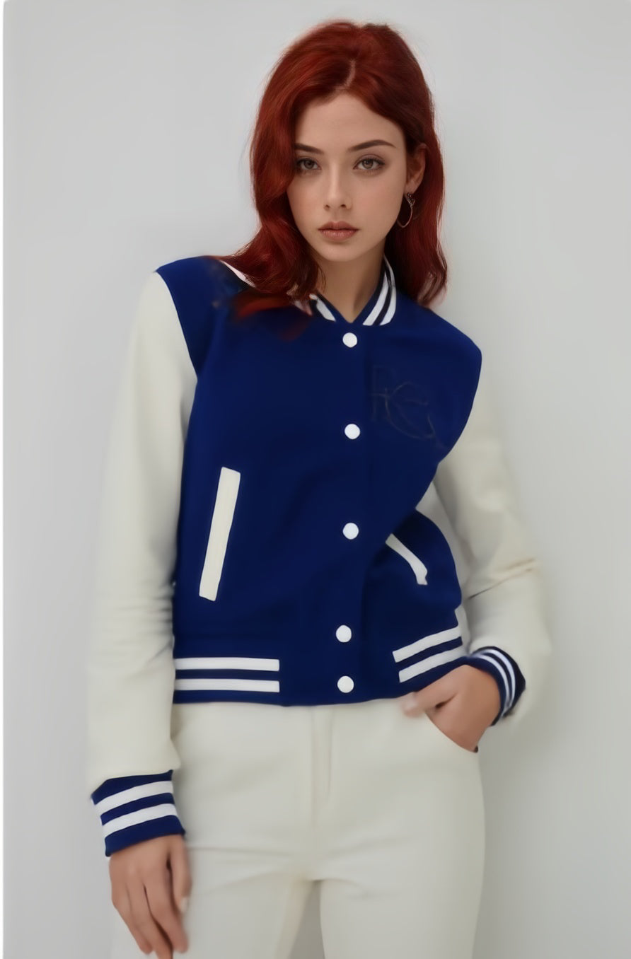 River Girl Varsity Jacket