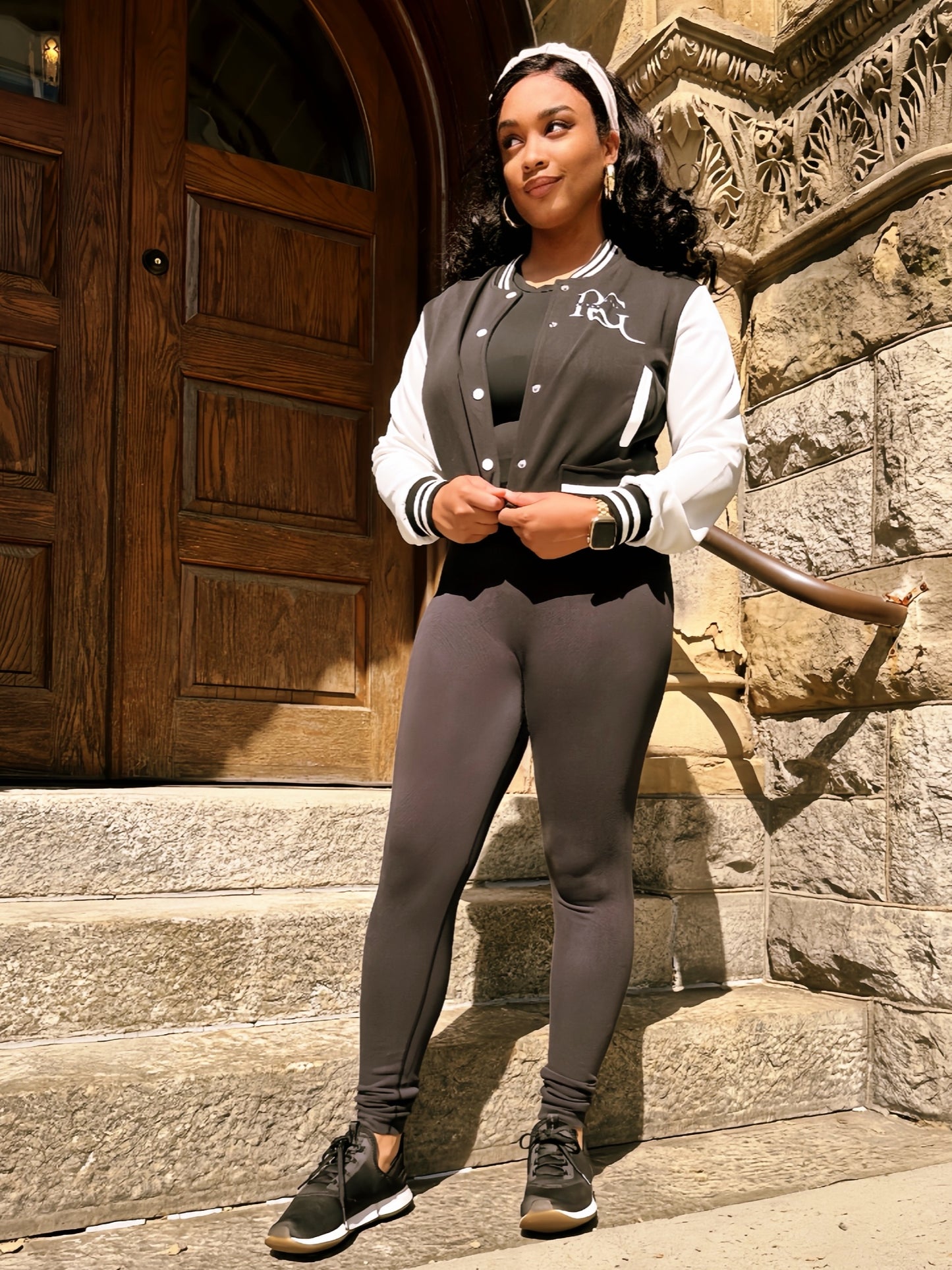 River Girl Varsity Jacket