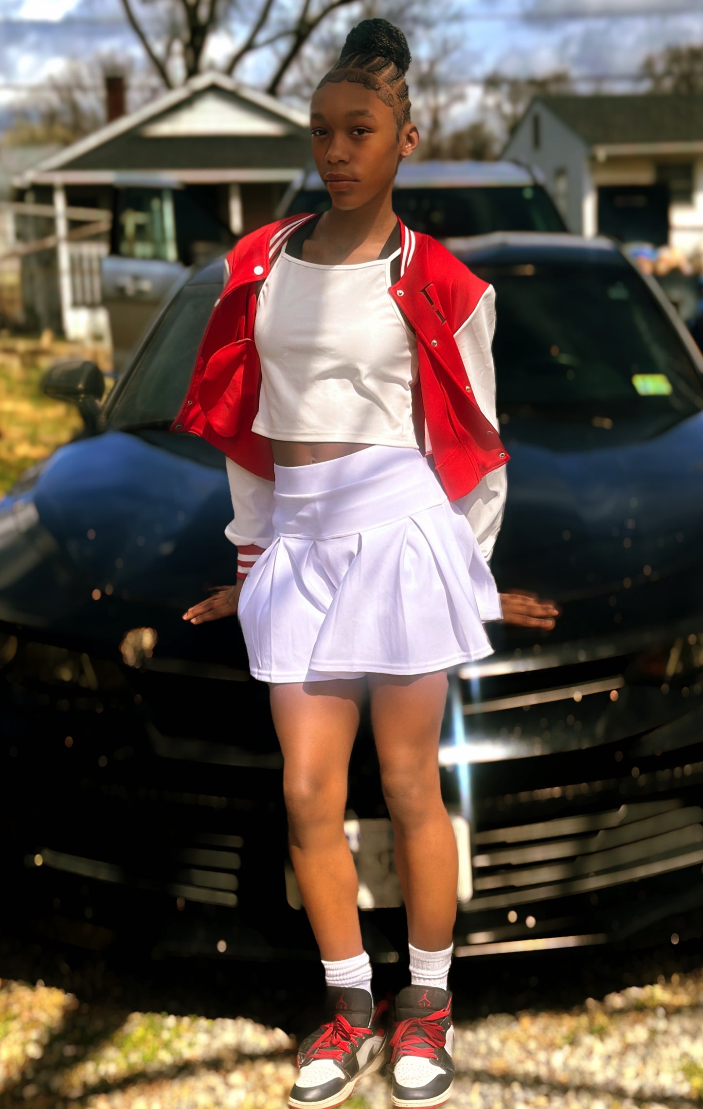 River Girl Varsity Jacket