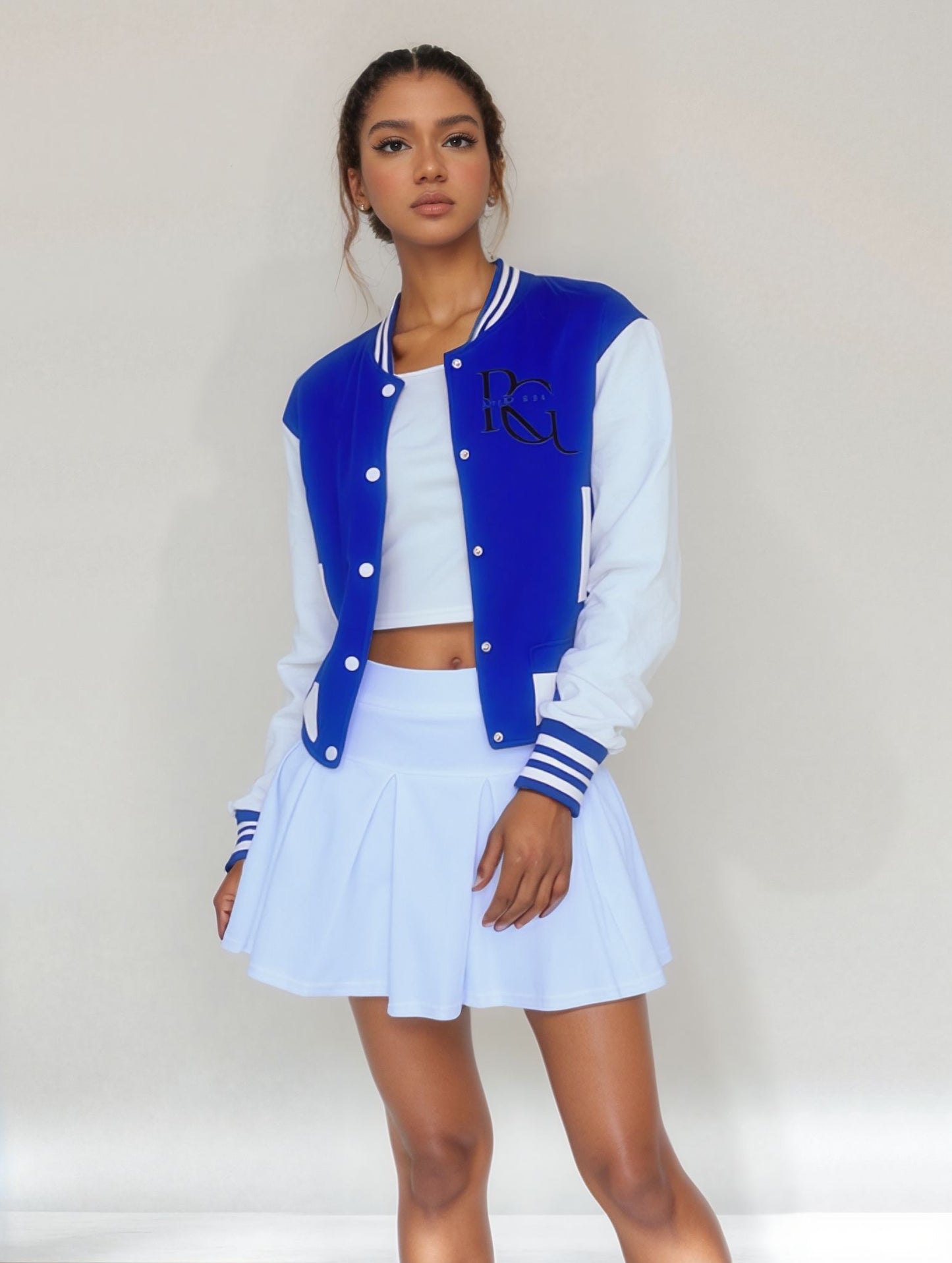 River Girl Varsity Jacket