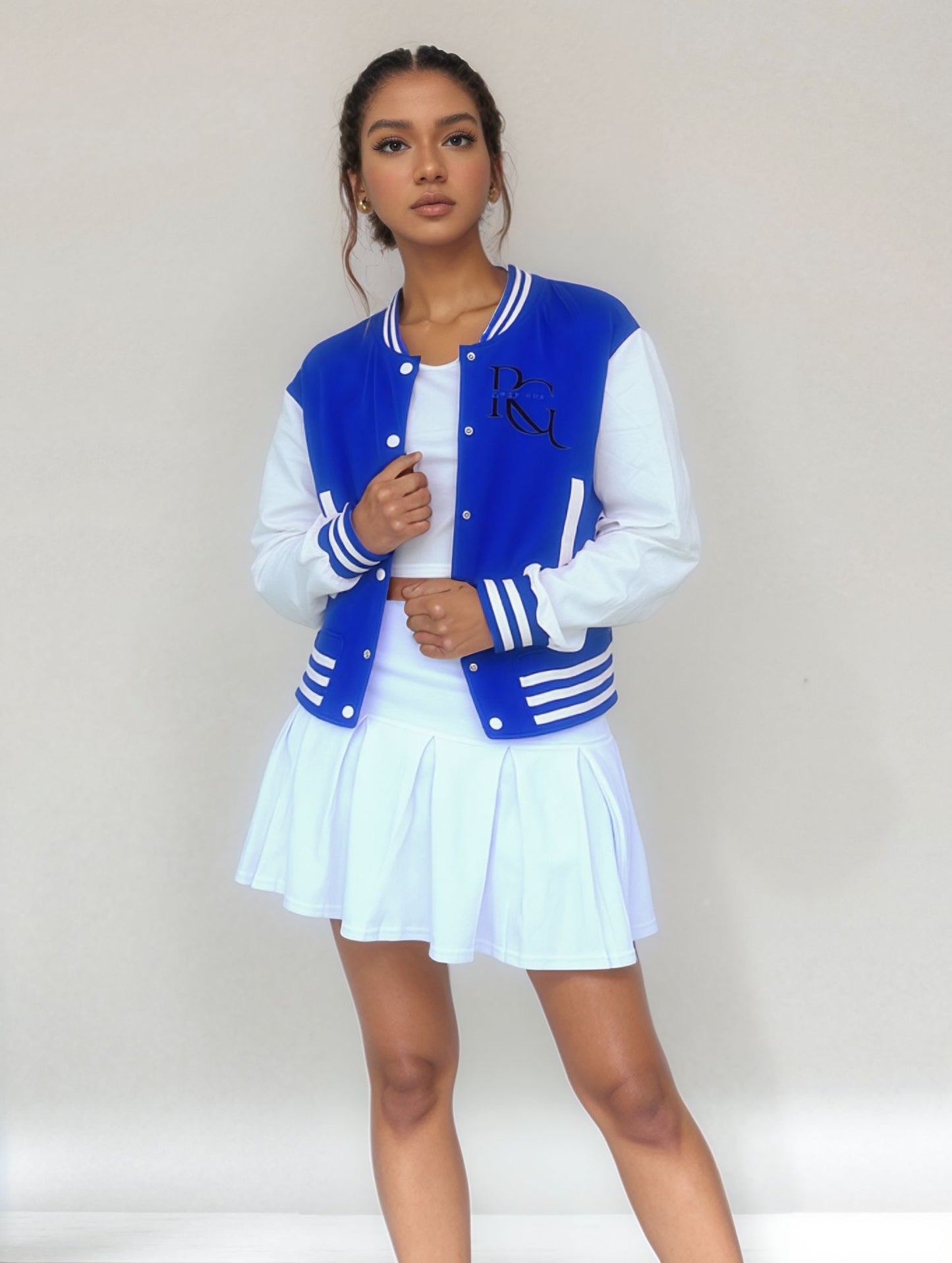 River Girl Varsity Jacket